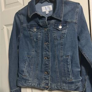 Time and Tru Blue Denim Jacket